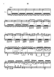 Sonate No.9 for piano: Movement II by Vladimir Polionny