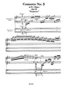 Complete Concerto: Version for two pianos four hands by Ludwig van Beethoven