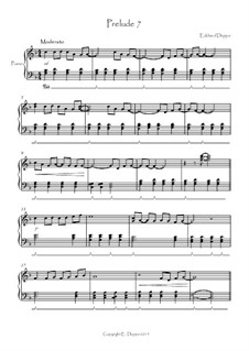 12 Pop-Preludes easy to moderate: Prelude 7 by Eckhard Deppe