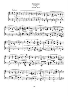 Six Pieces, Op.118: No.5 Romance by Johannes Brahms