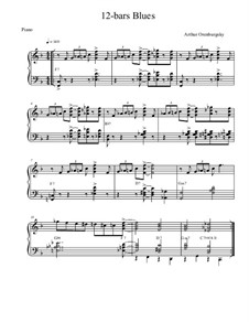 12-bars blues in F: 12-bars blues in F by Arthur Orenburgsky