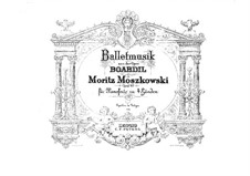 Boabdil, Op.49: Ballet Music, for Piano Four Hands by Moritz Moszkowski