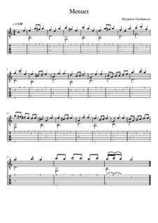 Menuet: Menuet by Margarita Gershunova