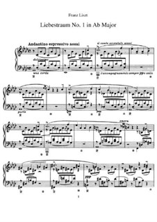 Nocturne No.1: For piano by Franz Liszt