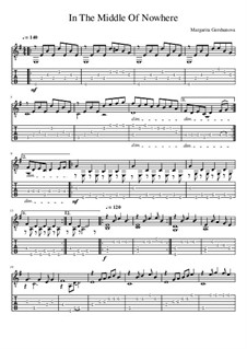 In The Middle Of Nowhere: In The Middle Of Nowhere by Margarita Gershunova