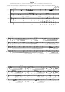 Psalm 11 for Choir (SATB), MVWV 1264: Psalm 11 for Choir (SATB) by Maurice Verheul