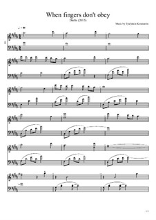When fingers don't obey: When fingers don't obey by Konstantin Tyufyakin