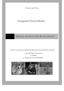 Devils, Koalas and Kangaroos: Devils, Koalas and Kangaroos by Fiona Hickie