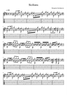 Siciliana: Siciliana by Margarita Gershunova