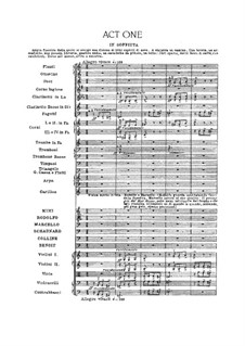 Complete Opera: Full score by Giacomo Puccini