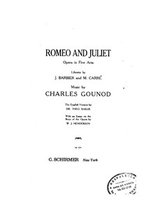 Complete opera: Piano-vocal score by Charles Gounod