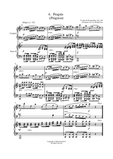 No.6 Progrès (Progress): For two pianos by Johann Friedrich Burgmüller