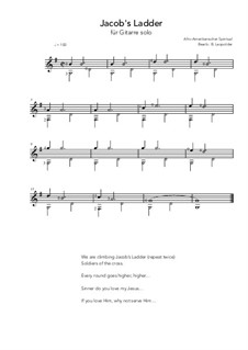 Jacob's Ladder: For guitar by folklore