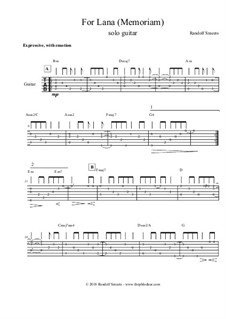 For Lana (Memoriam): For Lana (Memoriam) by Randolf Smeets (The Phlod-Nar)