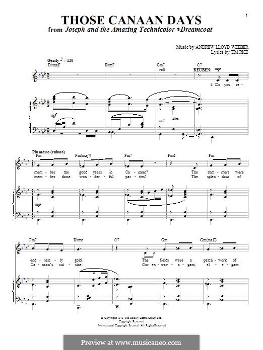Those Canaan Days by A.L. ber sheet music on MusicaNeo
