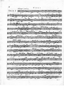 Six String Trios, Op.17: Trios No.1-3 – viola part by Paul Wranitzky