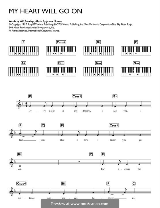 partitura titanic piano partitura titanic piano