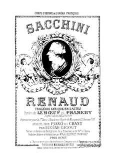 Renaud: Renaud by Antonio Sacchini