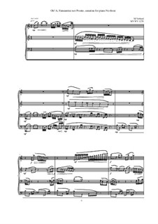 Oh! A, Faineantise nor Pronto.. sonatina for piano No three, MVWV 1270: Oh! A, Faineantise nor Pronto.. sonatina for piano No three by Maurice Verheul