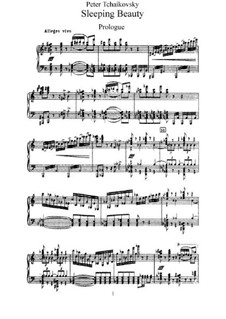 Complete Opera: Act I, for piano by Pyotr Tchaikovsky
