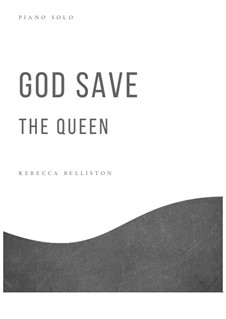 God Save the Queen: For piano by folklore