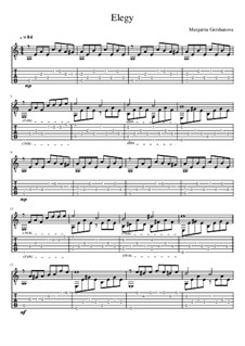 Elegy: Elegy by Margarita Gershunova