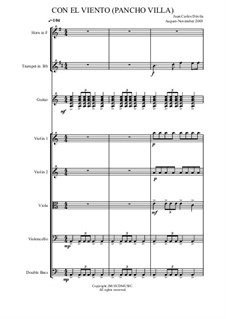 Con El Viento (Pancho Villa): Con El Viento (Pancho Villa) by Juan Davila