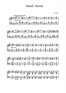 Funiculi, Funicula: For voice and piano by Luigi Denza