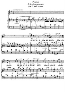 La serva padrona (The Servant Turned Mistress): A Serpina penserete by Giovanni Battista Pergolesi