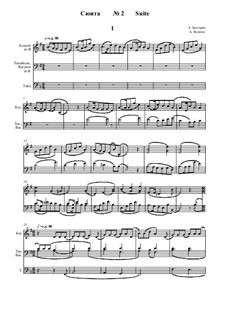 Suite No.2: Score, parts by Alexander Bystrov