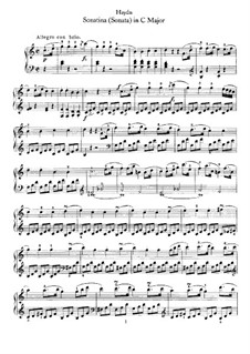 Sonata for Piano No.48 in C Major, Hob.XVI/35: With fingering by Joseph Haydn