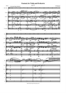 Fantasia in C Major, Op.131: Score and parts by Robert Schumann