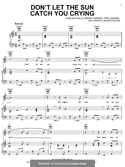 Don't let the sun catch you crying gerry the pacemakers. Let the sun in featuring. Rem around the sun. Let the sun. Let the sunshine in.