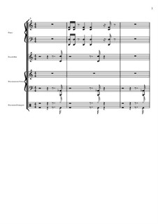 Antidepressivum in C Major 87bpm – Full Score and Parts: Antidepressivum in C Major 87bpm – Full Score and Parts by Ralf Christoph Kaiser