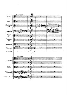 La Cenerentola (Cinderella): Overture – full score by Gioacchino Rossini