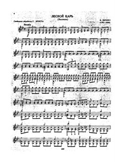 Erlkönig (Forest King), D.328 Op.1: For violin by Franz Schubert