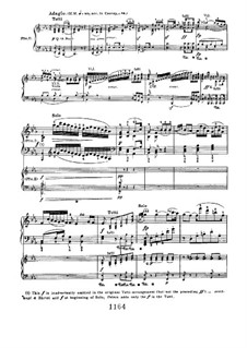 Concerto for Piano and Orchestra No.2, Op.19: Movement II, for two pianos four hands by Ludwig van Beethoven