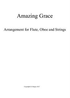 Ensemble version: For flute, oboe and strings by folklore