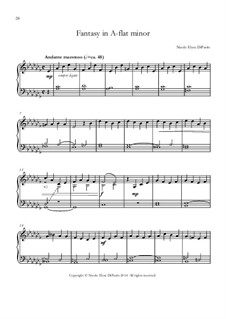 Venturing Beyond: Fantasy in A flat minor by Nicole DiPaolo