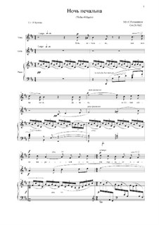 Fifteen Romances, Op.26: No.12 by Sergei Rachmaninoff