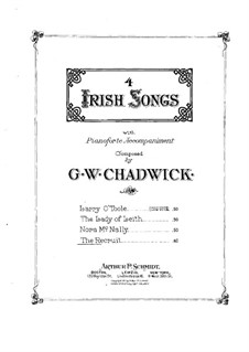 Four Irish Songs: The Recruit by George Whitefield Chadwick