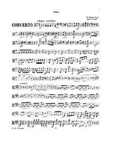 Complete Concerto: Version for piano and string quintet – viola part by Frédéric Chopin