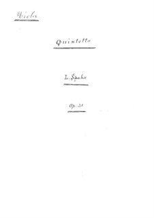 Grand Nonet, Op.31: For flute, strings and piano – viola part by Louis Spohr