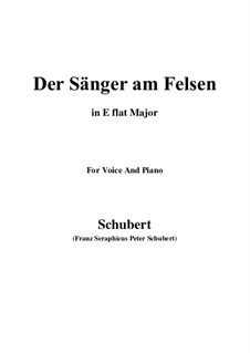 Der Sänger am Felsen (The Singer on the Rock), D.482: C minor by Franz Schubert