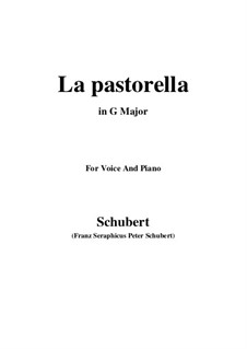 La Pastorella, D.513: G Major by Franz Schubert