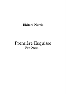 Premiere Esquisse: Premiere Esquisse by Richard Norris