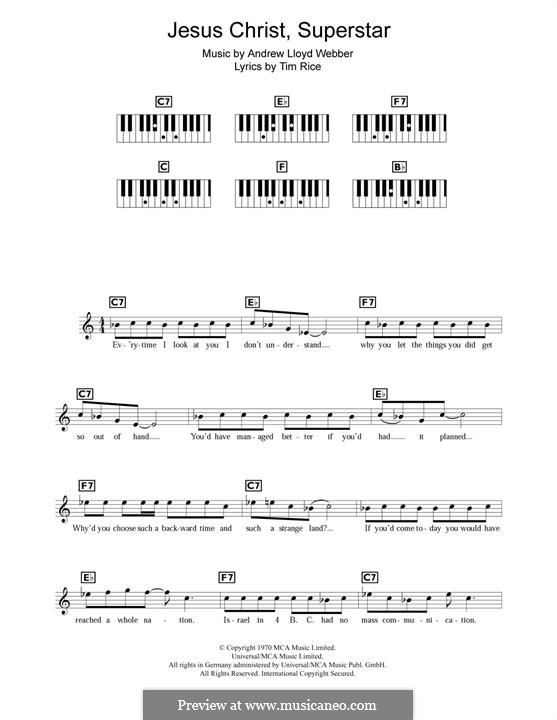 Уэббер иисус христос суперзвезда. Jesus christ superstar ноты для фортепиано. Иисус христос суперзвезда ноты для фортепиано. Обложка пластинки иисус христос суперзвезда. Иисус христос суперзвезда ноты.