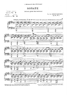All Movements (Sonata For Piano No.14 'Moonlight', Op.27 No.2) By.