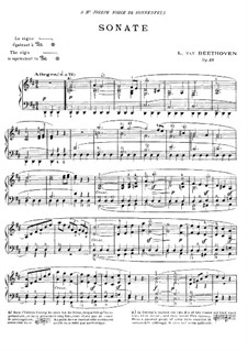 Sonata for Piano No.15 'Pastoral', Op.28: For a single performer by Ludwig van Beethoven