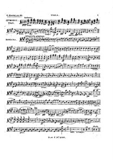 Rondino on Themes from 'Le maçon' by Auber, Op.127: Viola part by Carl Czerny